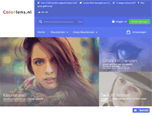 Tablet Screenshot of colorlens.nl